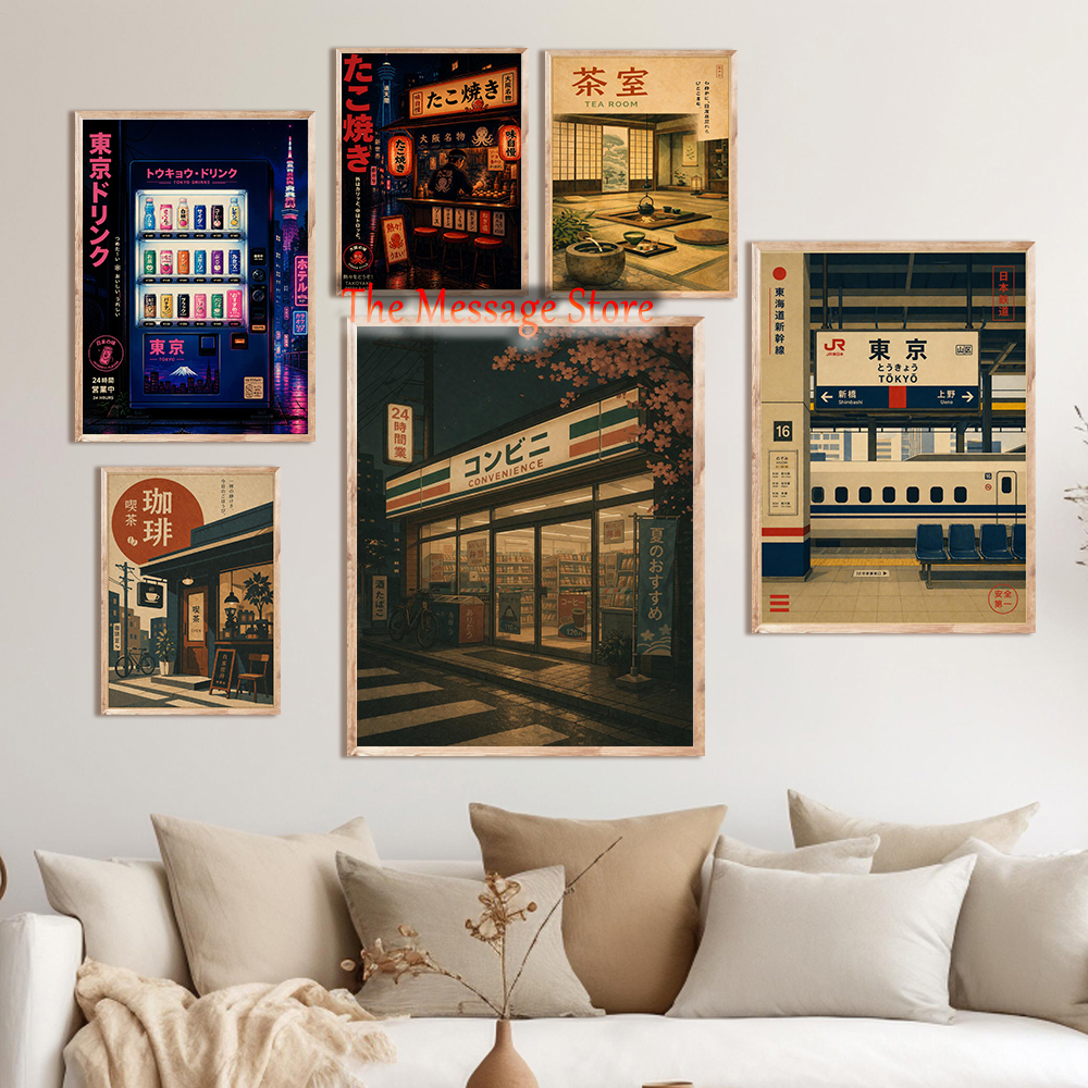 Japanese Lifestyle Store - Retro Japanese Tea House Tokyo Street