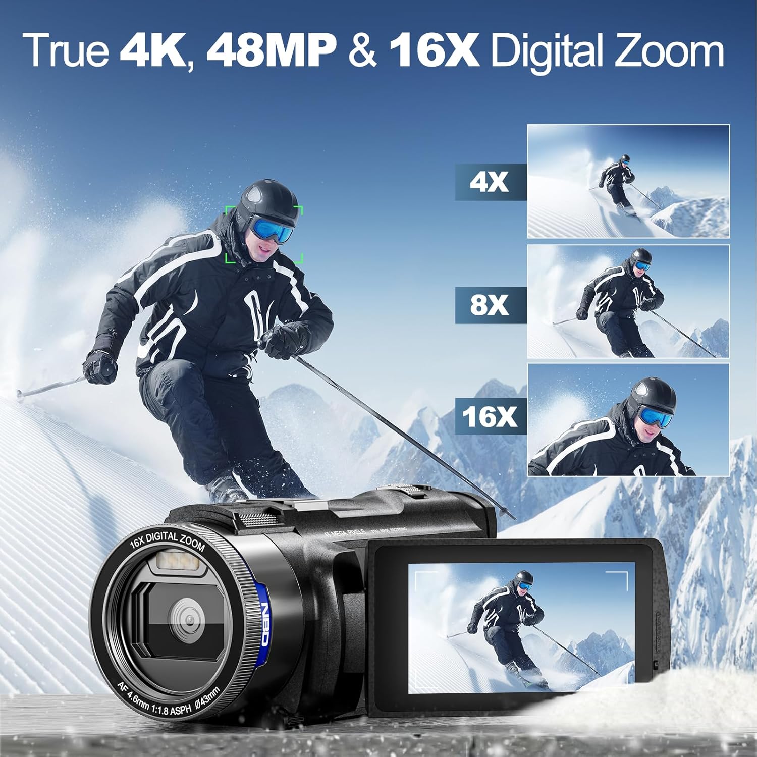 NBD 4K Camcorder Video Camera  - Japanese Lifestyle Vlog review and price