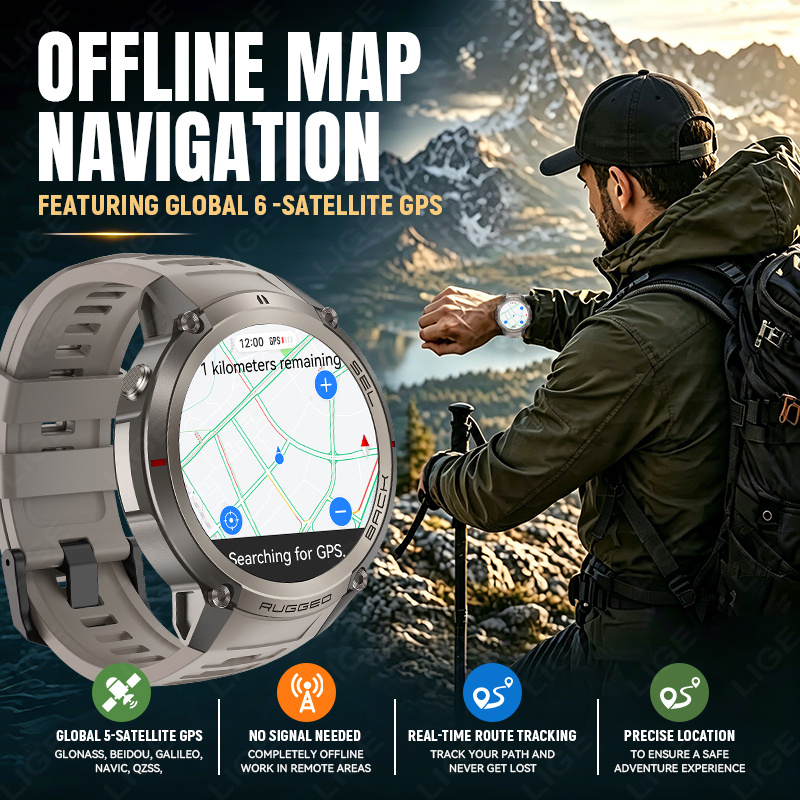 LIGE NEW GPS Offline Map Sport - Japanese Man Lifestyle review and price
